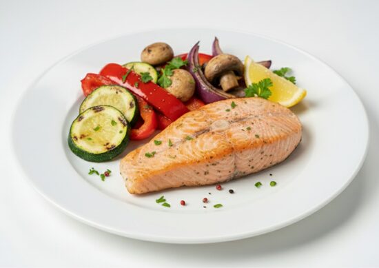 Grilēts laša steiks